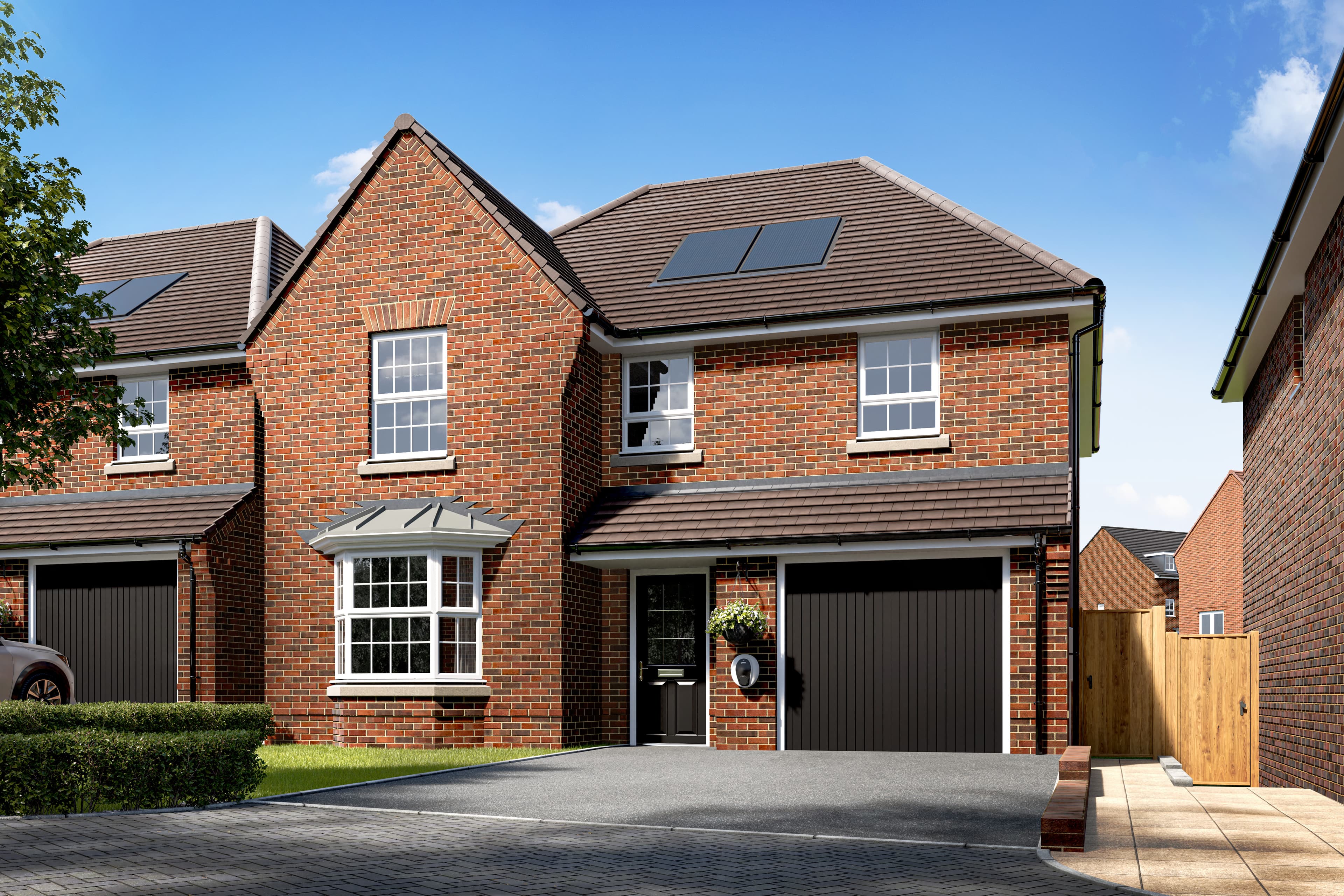 Plot 126 THE MERIDEN, Wigston Meadows at Kilby Bridge, Waldens Way, Leicester, LE18 - photo 1 of 9